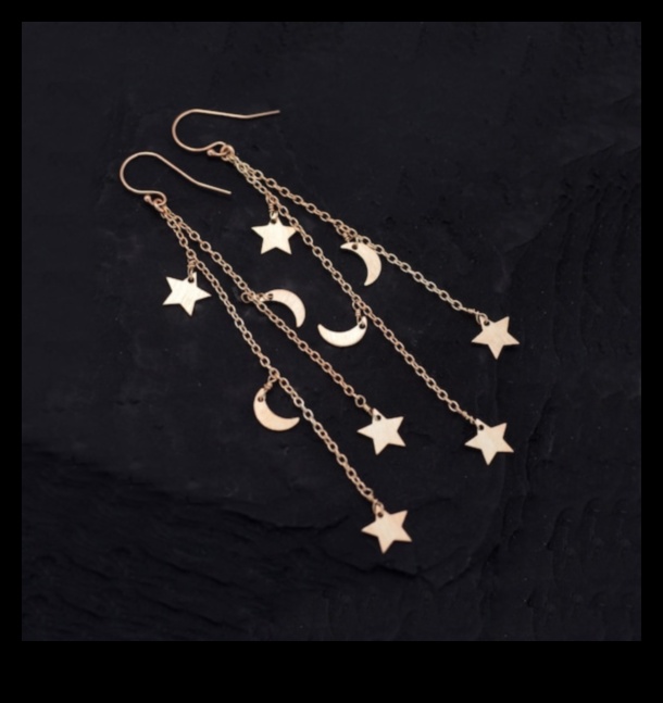 Debesu kaskāde: ļaujiet zvaigznēm krist ap jūsu ausīm ar mūsu debesu auskariem