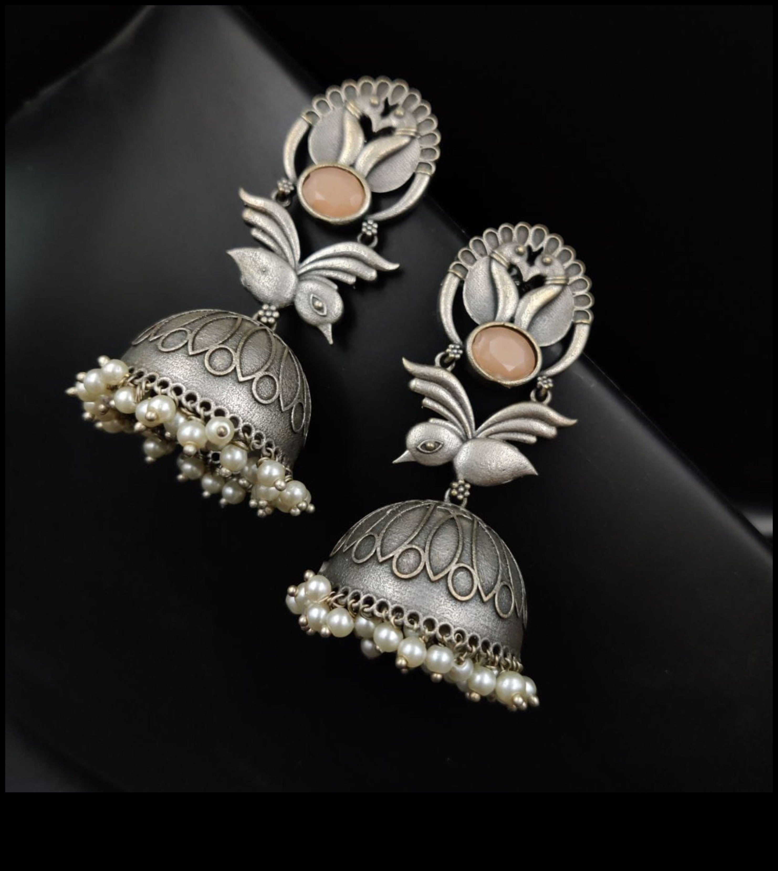 Harmonija sudrabā: atrodiet savu melodiju mūsu auskaru sudraba simfonijā