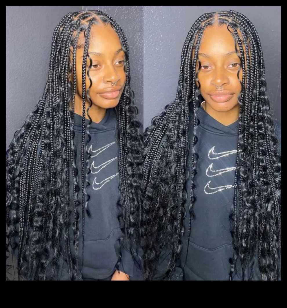 Boho cirtas: brīvas noskaņas radīšana jūsu cirtainajās frizūrās