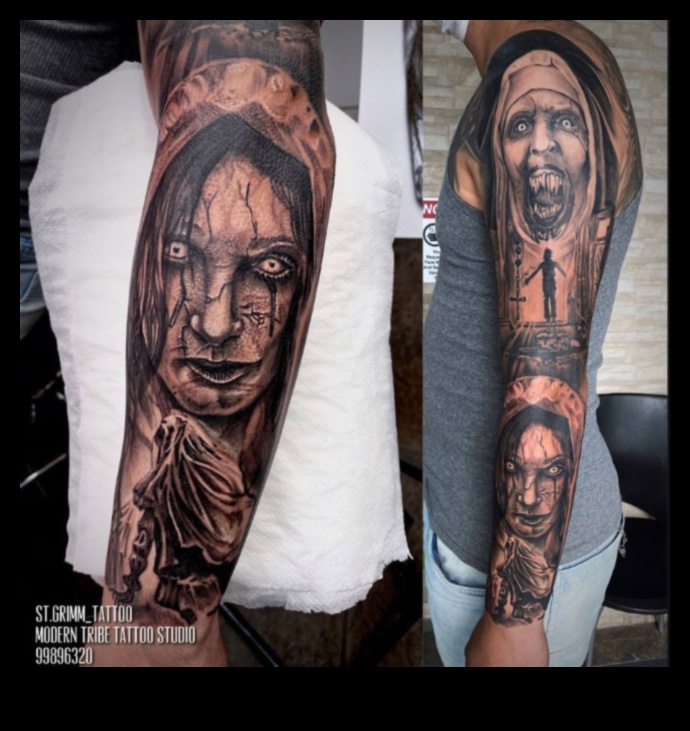 Tetovētas alegorijas Simboliski stāsti, kas stāsta pasaku 2 Tetovētas alegorijas: simboliskos stāstos veidotas hronikas