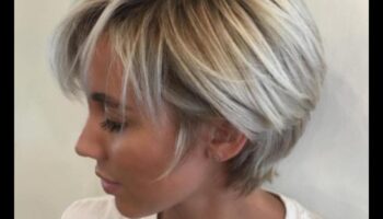 Ikdienas elegants šarms. Turpinājums: īsiem matiem ir mierīgas noskaņas