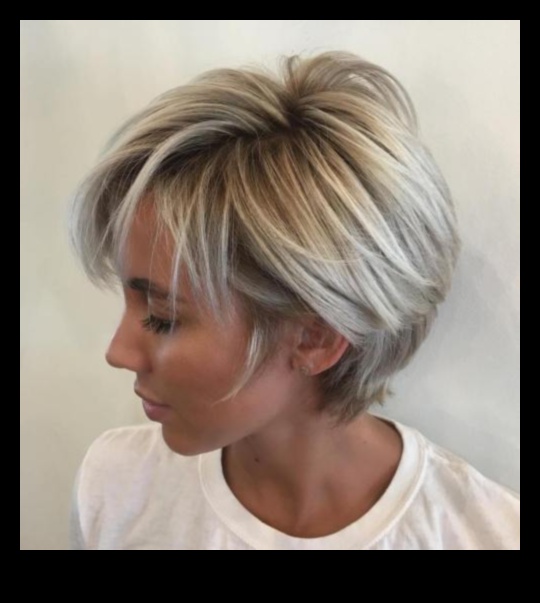 Ikdienas elegants šarms. Turpinājums: īsiem matiem ir mierīgas noskaņas