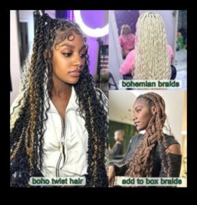 Boho cirtas: brīvas noskaņas radīšana jūsu cirtainajās frizūrās