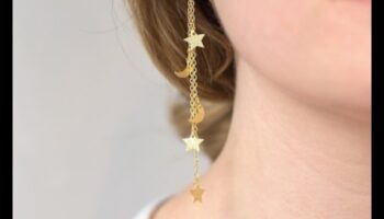 Debesu kaskāde: ļaujiet zvaigznēm krist ap jūsu ausīm ar mūsu debesu auskariem