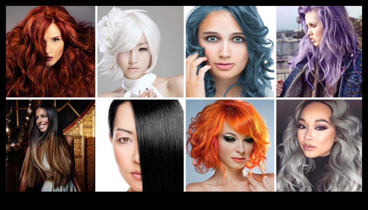 Drosmīgs un skaists: izsakiet sevi ar košām matu krāsām