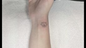 Plaukstas čuksti: mākslinieciskums, kas atklāts miniatūru tetovējumu skaistumā