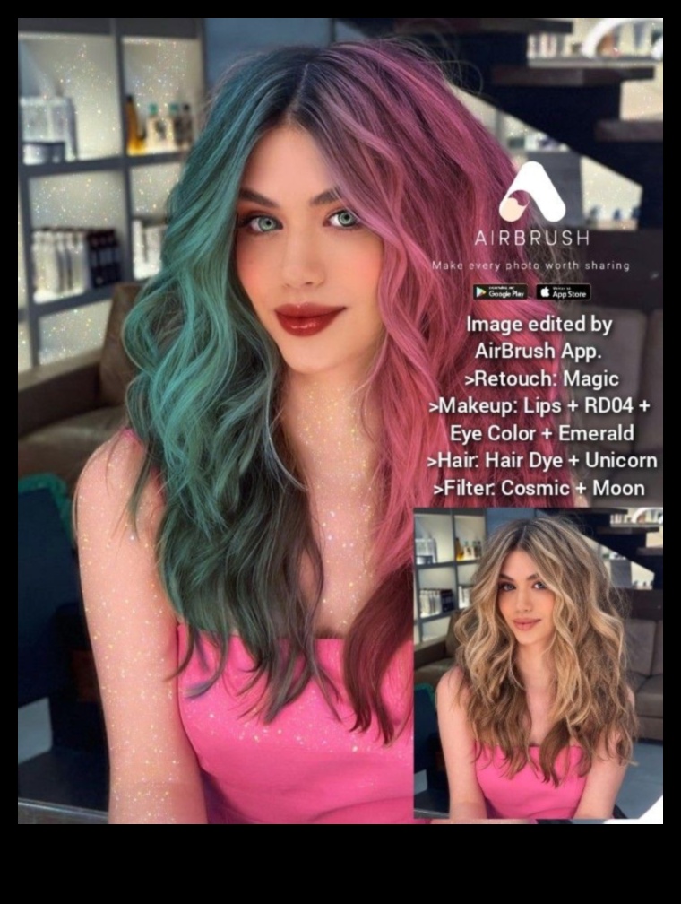 Unicorn Chic: aptveriet pasteļtoņu matu krāsu maģisko pasauli